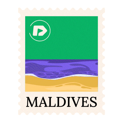 Maldives Love Travel Sticker by pickyourtrail