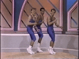 bromance dancing GIF