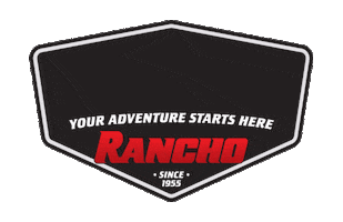 Camping Ford Sticker by Rancho Suspension