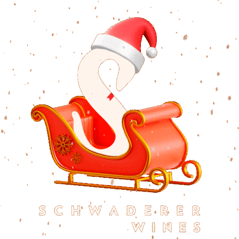 Merry Christmas Sticker by Schwaderer Wines