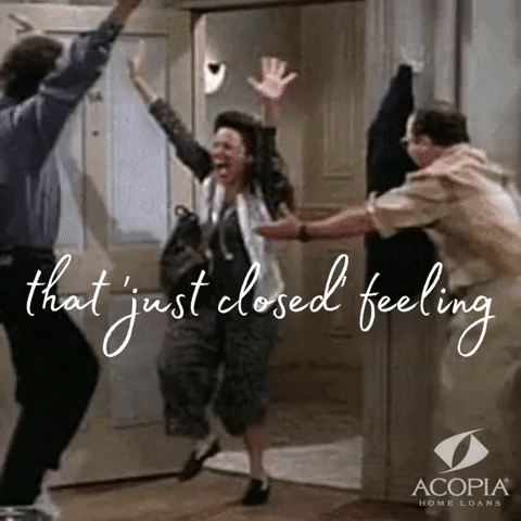 acopiahomeloans mortgage closed closing day home loan GIF
