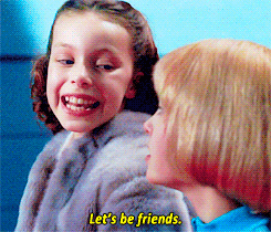 Image result for let's be friends gif