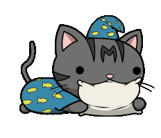 Stay Awake Sticker by Tutimon