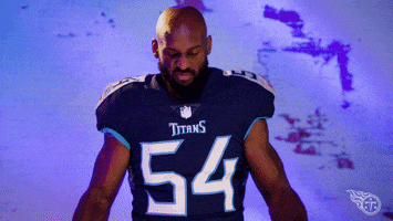 Football Flexing GIF by Tennessee Titans