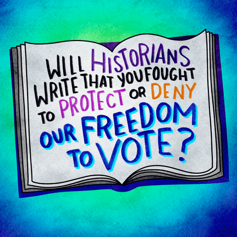 Voting Rights Democracy GIF by Creative Courage