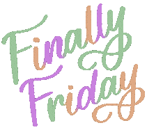 Excited Friday Night Sticker