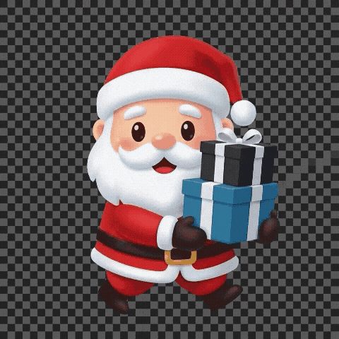 Christmas Santa GIF by Sacbe Transfers