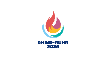 Water Flame Sticker by Rhine-Ruhr 2025 FISU World University Games