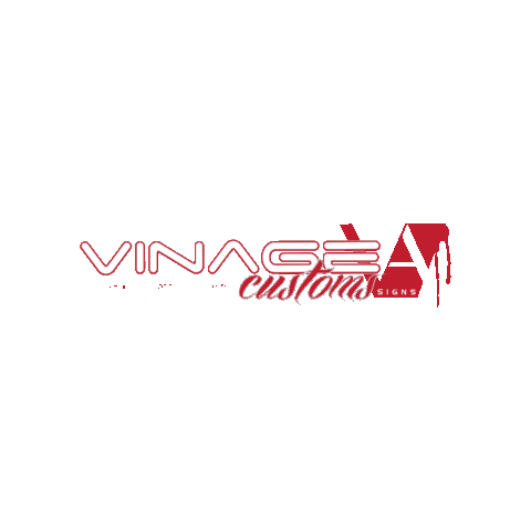 vinagecustoms Sticker