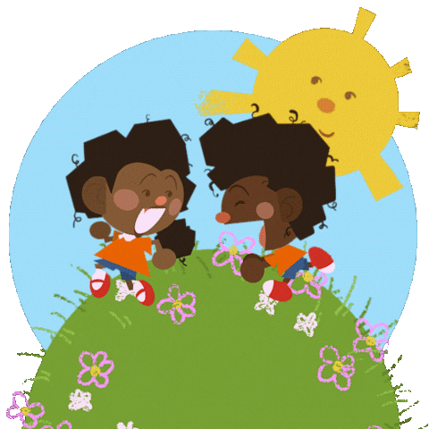 Happy Kids Sticker by Donecia Montgomery