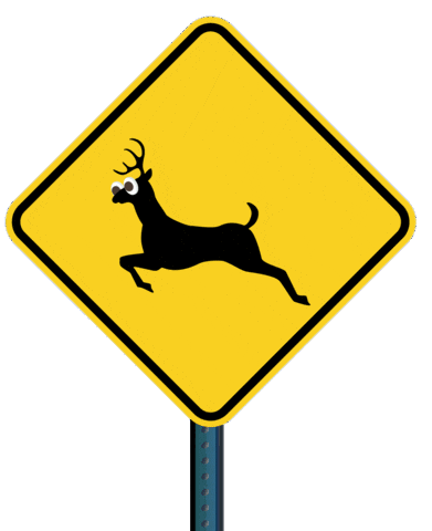 Deer Pennsylvania Sticker by pemahq