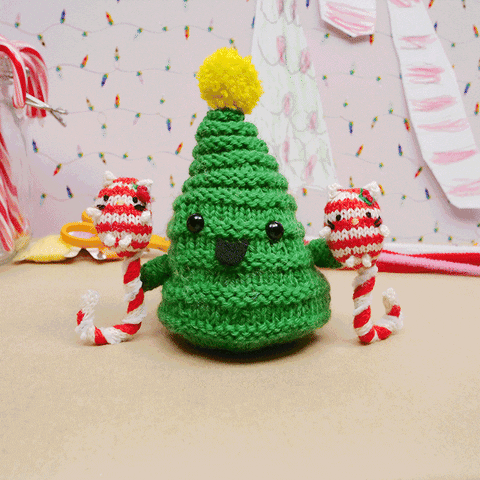 Merry Christmas Happy Holidays GIF by Mochimochiland