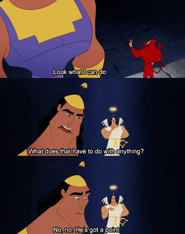 the emperor's new groove angel GIF