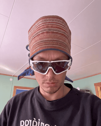 Fire Sunglasses GIF