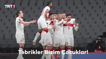 Futbol Tebrikler GIF by TRT