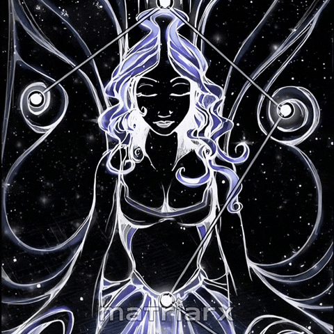 Divine Feminine Chill Vibes GIF by The Galactic Matriarx