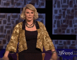 joan rivers comedy GIF by TV Land Classic