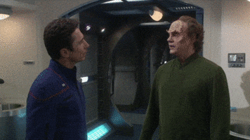 Ill See Myself Out Star Trek GIF