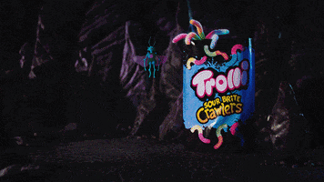 Animation Neon GIF by Trolli