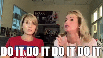 Do It Please GIF by Chicks on the Right