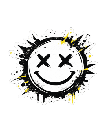 Peaceminusone Sticker