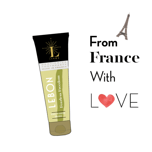 Vegan Toothpaste Sticker by LEBON