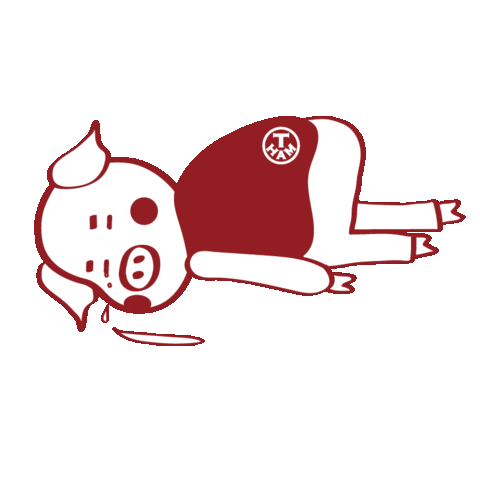 Cry Pig Sticker by T-HAM