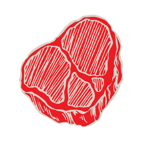 Meat Beef Sticker by Del Corral