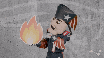 Football Reaction GIF by New England Patriots