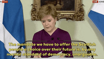 Nicola Sturgeon Scotland GIF