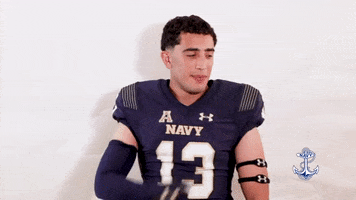 Navy Football GIF by Navy Athletics
