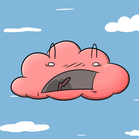 Scream Cloud GIF