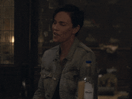 Charlize Theron Laugh GIF by NETFLIX
