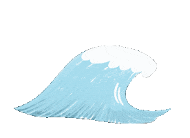 Wave Sticker