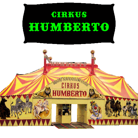 Circus Tent Sticker by Cirkus Humberto