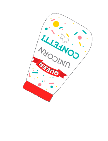 Unicorn Baking Sticker by queenfinefoods