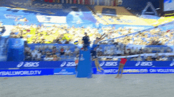 Beach Volleyball Foot GIF by Volleyball World