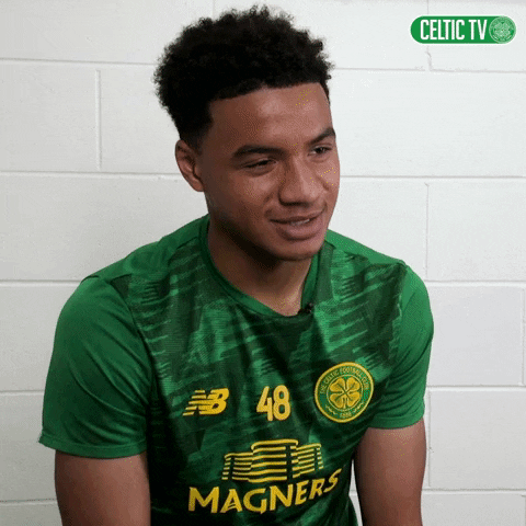 Celtic Fc Smile GIF by Celtic Football Club