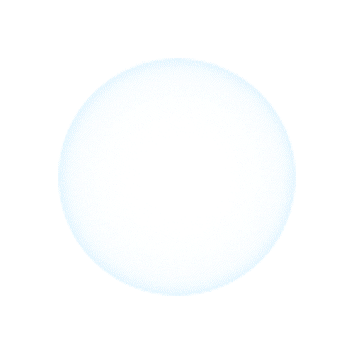 Bulle Bleue Sticker