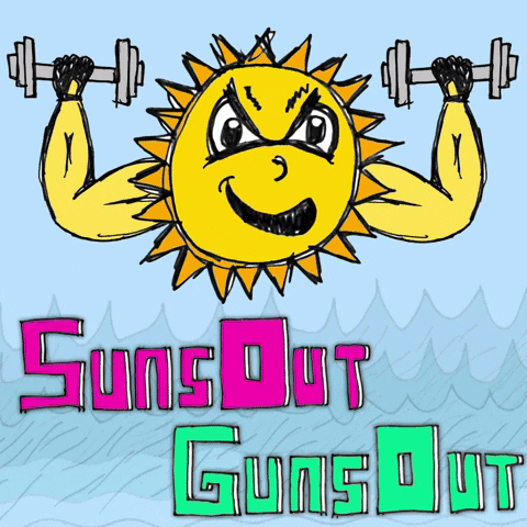 Summer Sun GIF by Todd Rocheford