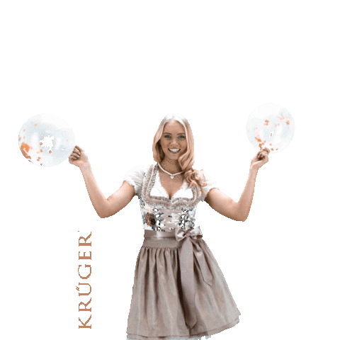 Dance Party Sticker by Krüger Dirndl