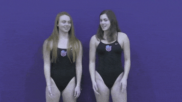 Swimming GIF by Linfield Athletics