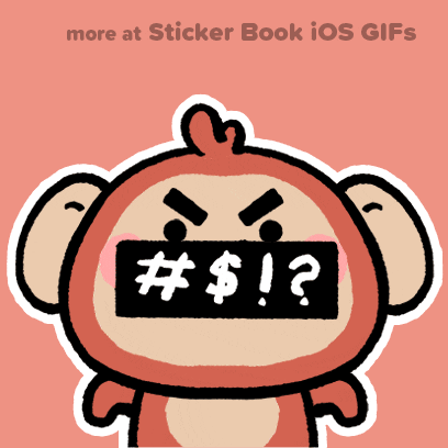 Angry F Word Gif By Sticker Book Ios GIF