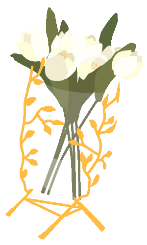 Home Flower Sticker by soiree