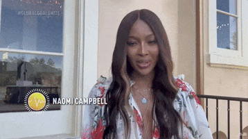 Naomi Campbell Global Goal GIF by Global Citizen