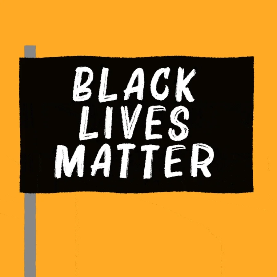 Black Lives Matter Flag GIF