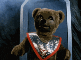 Happy Teddy Bear GIF by GerryAndersonTV