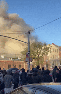Five Alarm Fire in Brooklyn