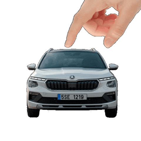 Car Driving Sticker by Škoda Global