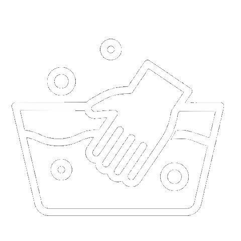 Laundry Handwashing Sticker by Molly's Suds